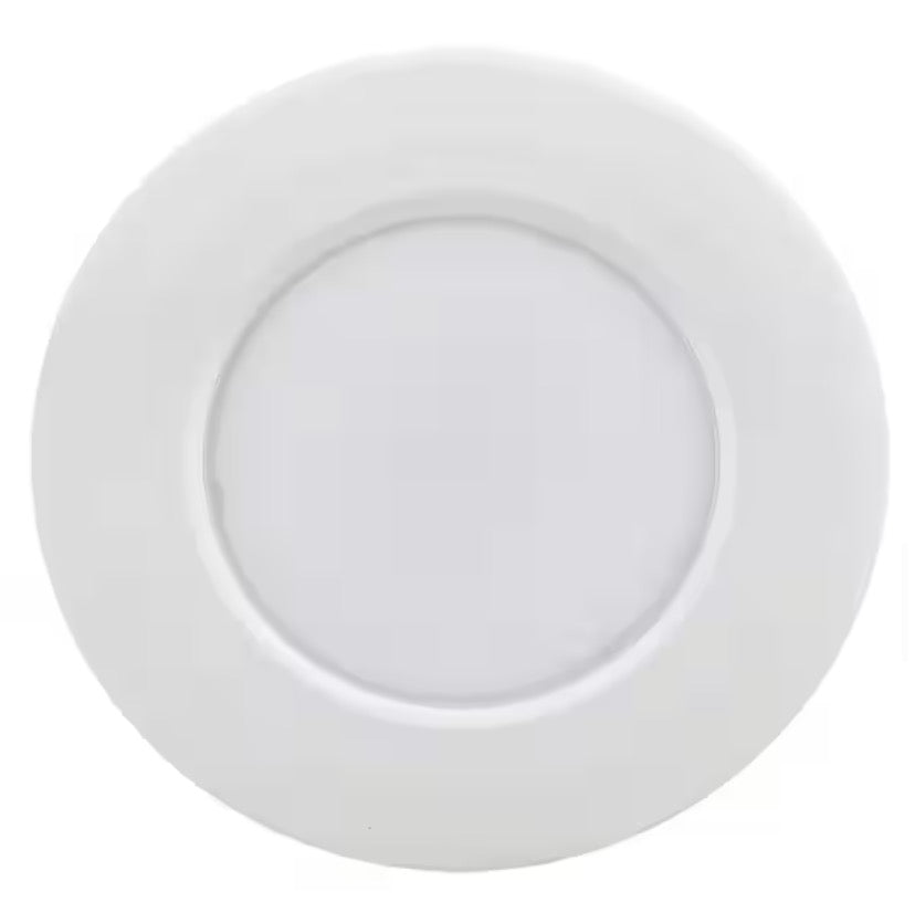 5/6 in. SMART Integrated LED Recessed Light Trim Wireless Powered by Hubspace Adjustable CCT New Construction (8-Pack)