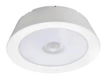 Load image into Gallery viewer, Indoor/ Outdoor 200 Lumen Battery Powered Motion Activated LED Ceiling Light, White
