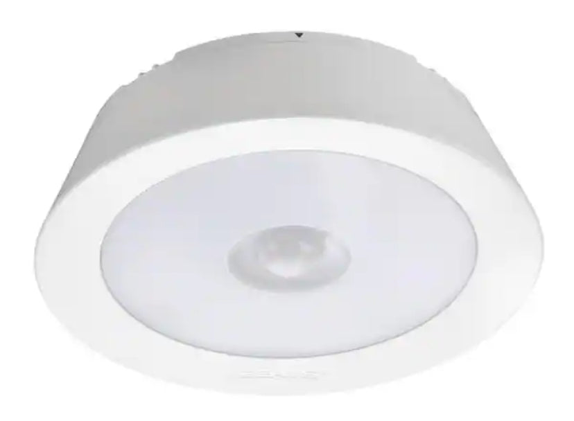 Indoor/ Outdoor 200 Lumen Battery Powered Motion Activated LED Ceiling Light, White