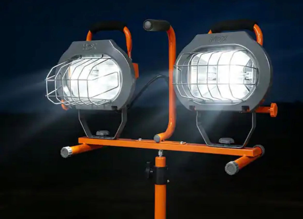 1200-Watt Halogen Tripod Work Light