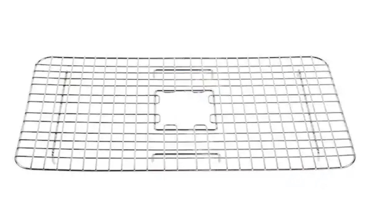 SinkSense Hadid 27 in. L x 13.125 in. W Kitchen Sink Bottom Grid in Stainless Steel