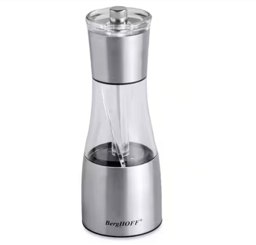 Duo Stainless Steel Salt and Pepper Mill