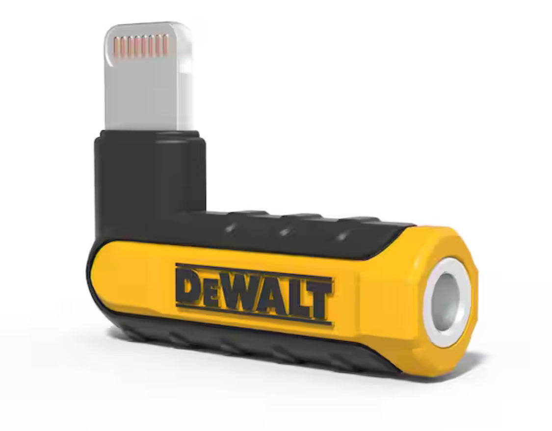 90° Audio Adapter for Lightning