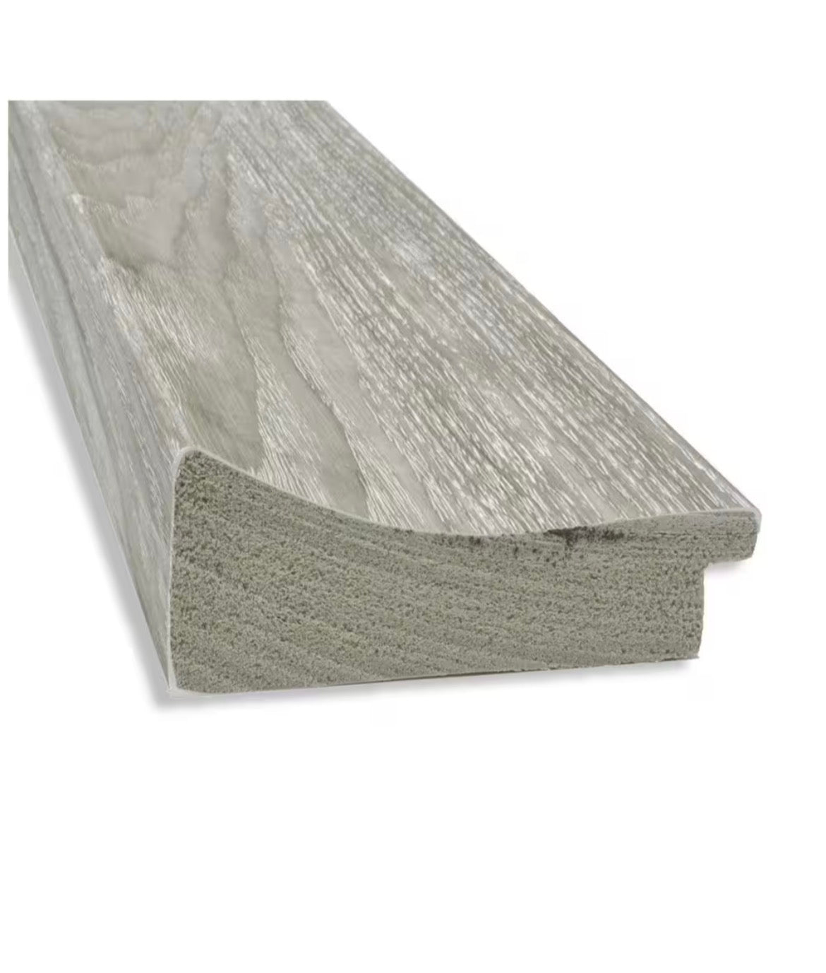 Medium Rectangle Distressed Grey Beveled Glass Modern Mirror (30 in. H x 24 in. W)