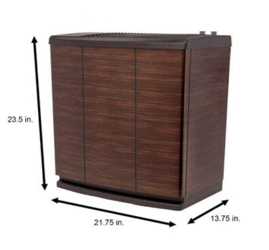 ALLIANCE 5.4-Gal. Cool Mist Evaporative Whole House Humidifier for 3,700 sq. ft., Copper Night