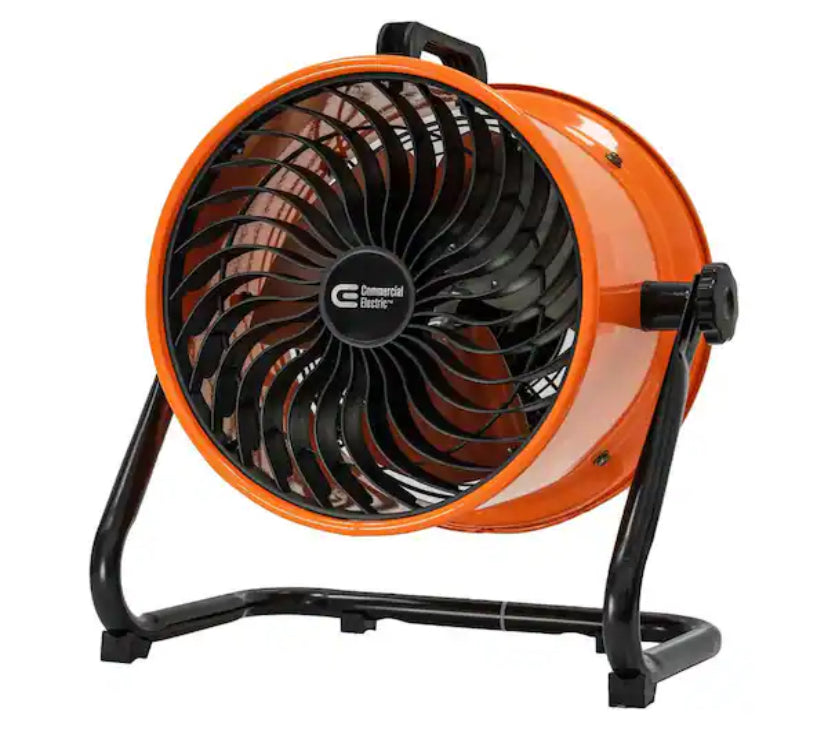 10 in. 3-Speed High Velocity Turbo Fan