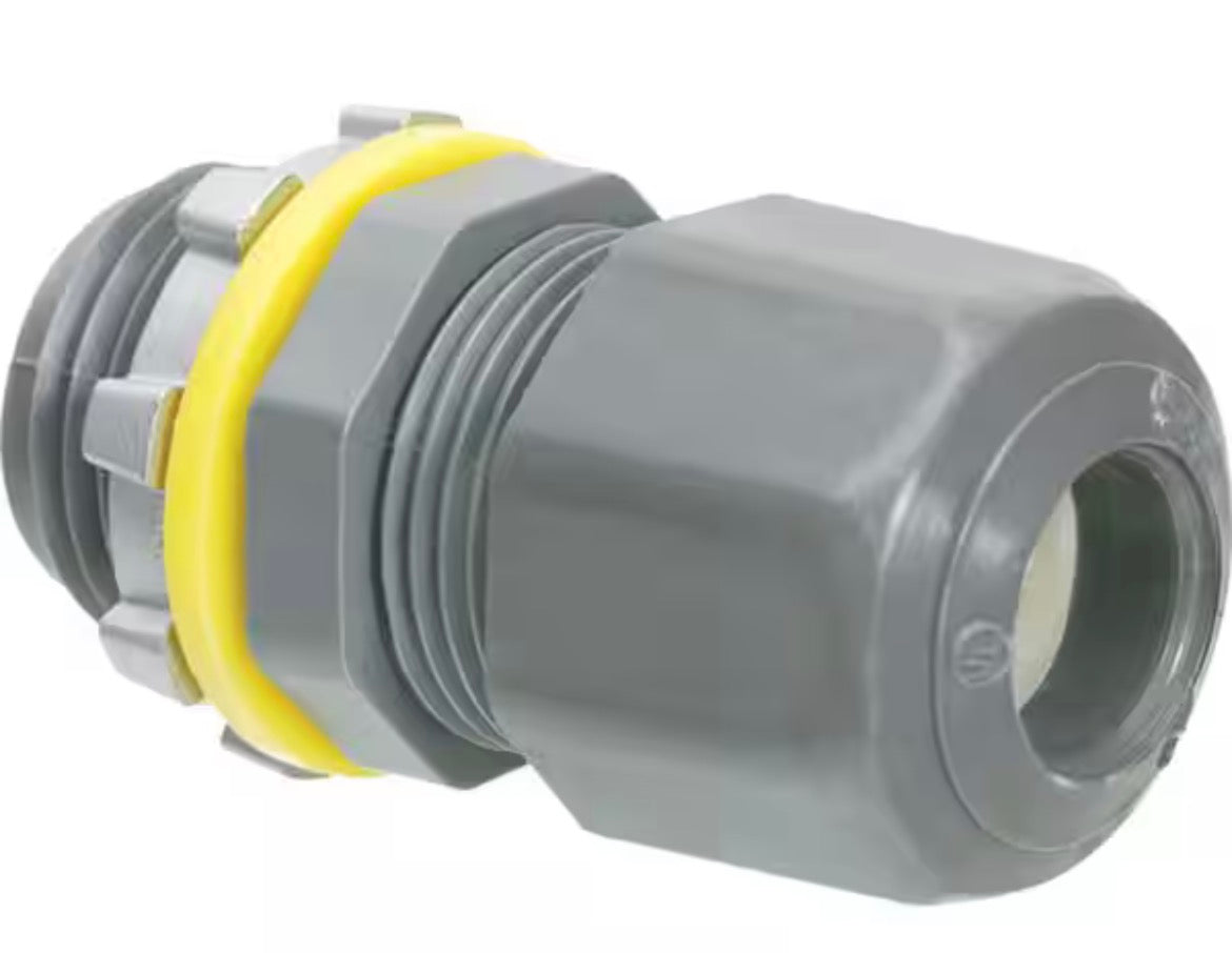 1/2 in. Low Profile Strain Relief Cord Connectors (25 pack)