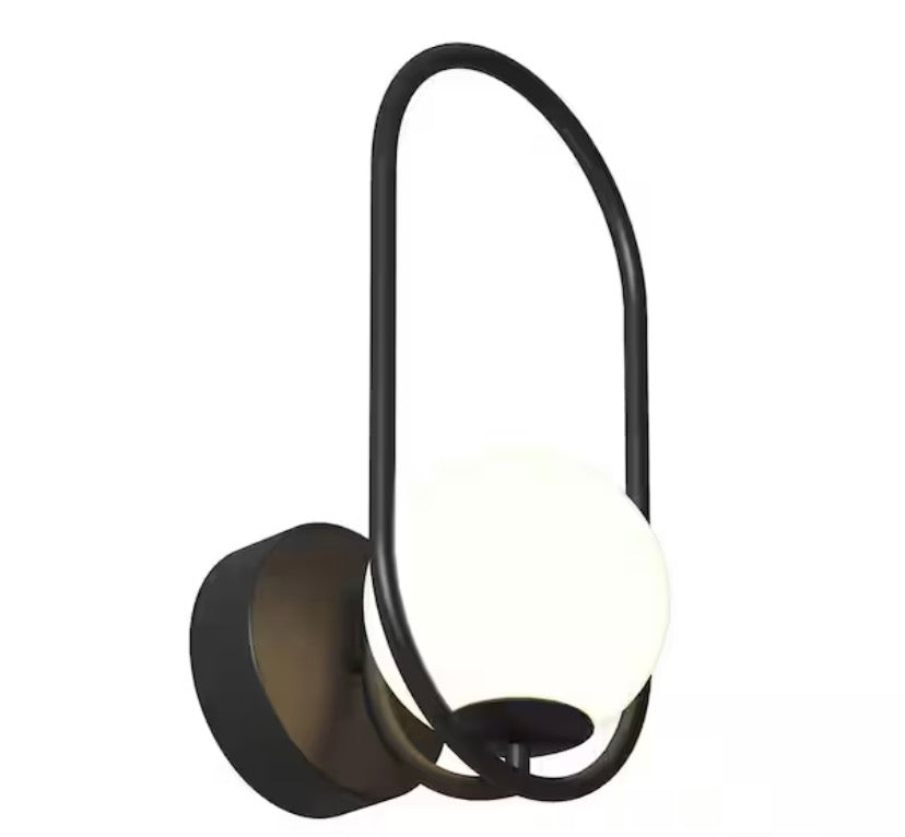 Bloom Modern 1-Light Dimmable Integrated LED 3 CCT Wall Sconce for Bathroom