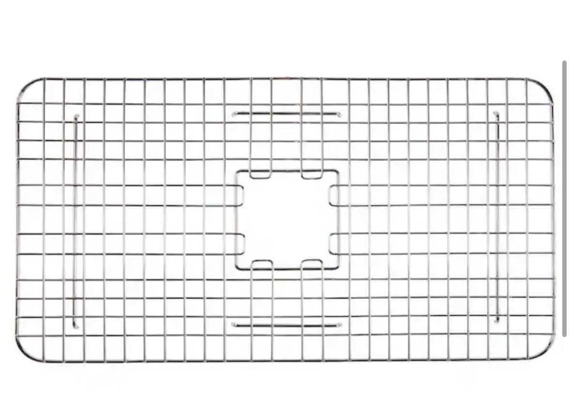 SinkSense Hadid 27 in. L x 13.125 in. W Kitchen Sink Bottom Grid in Stainless Steel