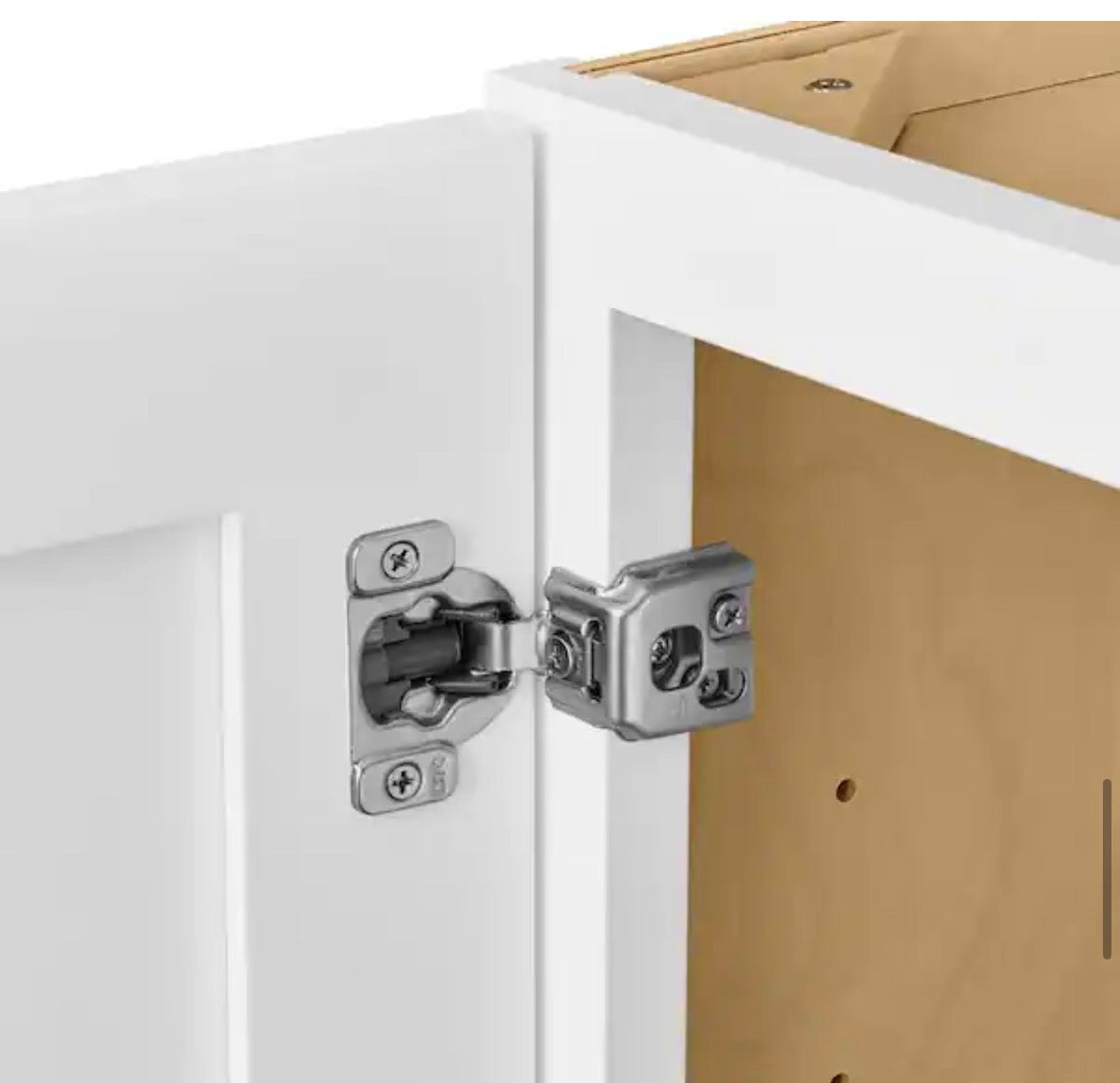 Avondale 36 in. W x 12 in. D x 36 in. H Ready to Assemble Plywood Shaker Wall Kitchen Cabinet in Alpine White