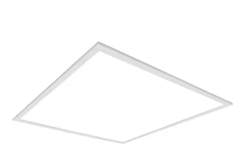 2 ft. x 4 ft. 128-Watt Equivalent Integrated LED High Output Prismatic Lens White Troffer, 3500K/4000K/5000K