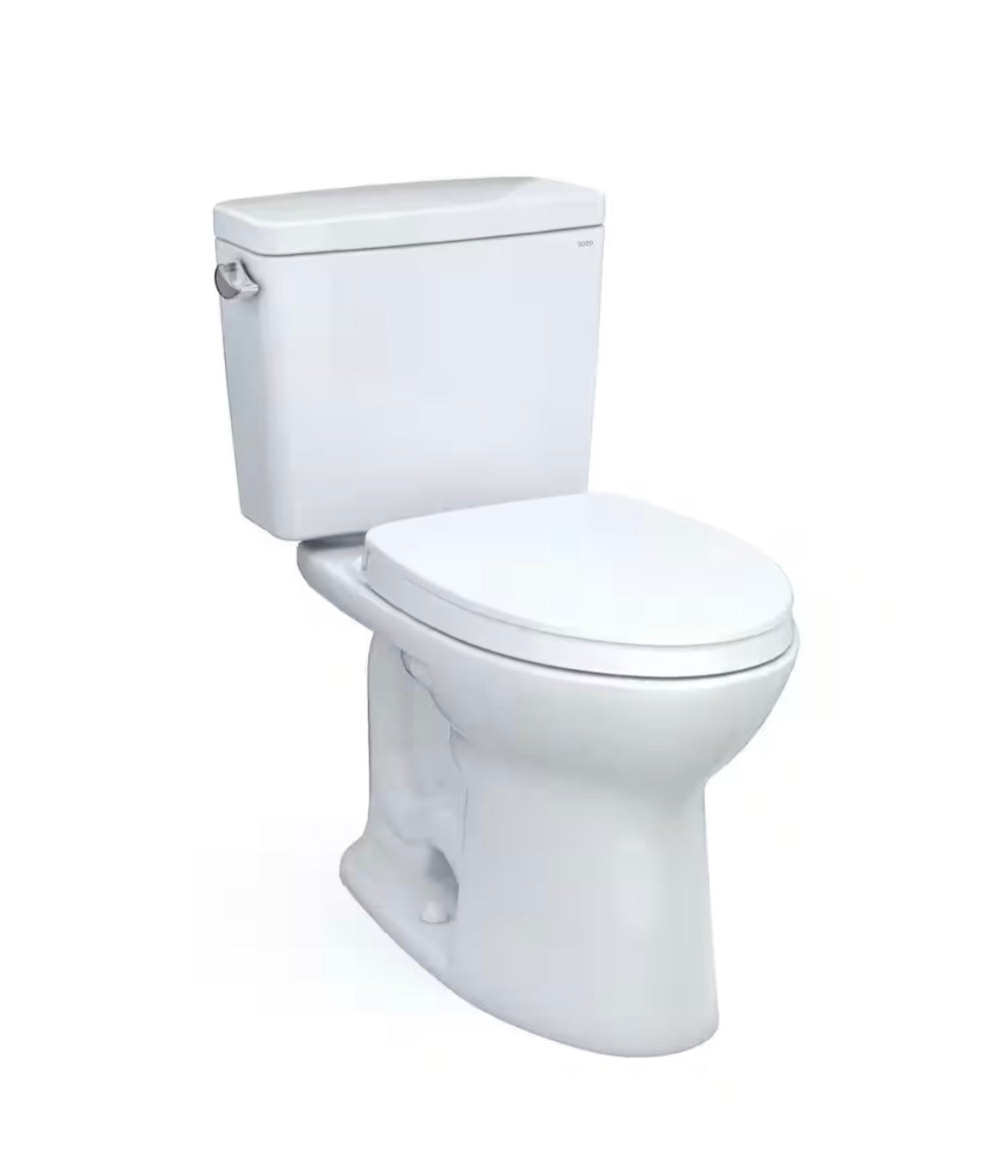 Drake 2-Piece 1.6 GPF Single Flush Elongated ADA Comfort Height Toilet in Cotton White, SoftClose Seat Included