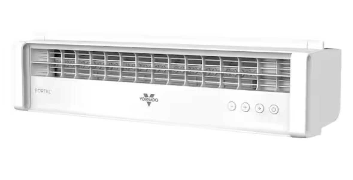 Portal 6.58 in. 3-Fan Speeds Window Fan in with Reversible Exhaust Mode, Weather Resistant