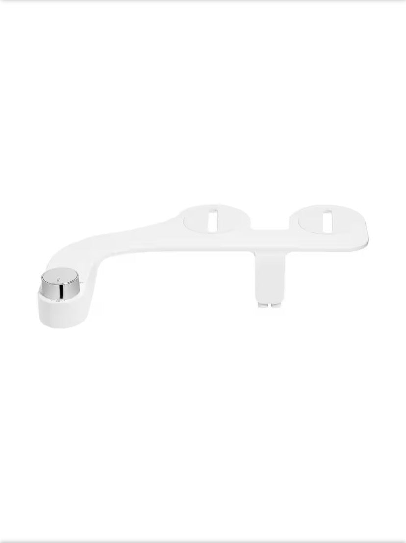 FreshSpa Comfort+ Ambient Temperature Non-Electric Bidet Attachment in White