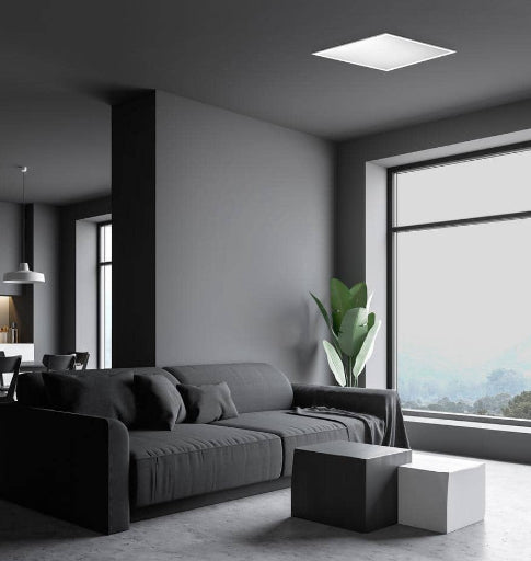 1-Pack 2 ft. x 2 ft. 4250 Lumens Non-Dimmable Integrated LED Flat Panel Ceiling Flush Mount Fixture Selectable 5CCT