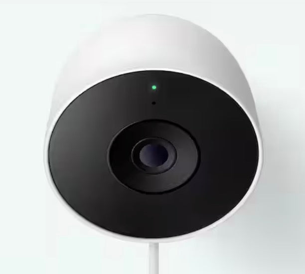 Nest Outdoor Smart Security Camera (Wired, 2nd Gen) 2-Pack - Snow