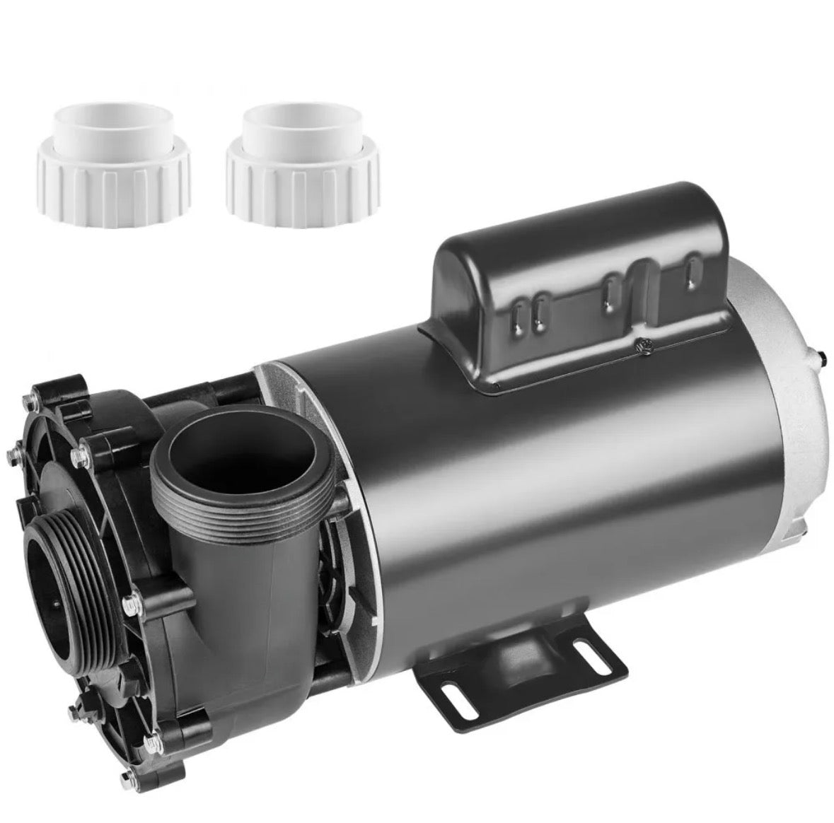 2 Speed SPA Pump, 56-Frame, Hot tub SPA Pump, 4HP/210GPM/65. 61ft High Speed or 0. 7HP/103GPM/16. 07 ft. Low Speed