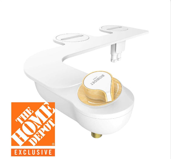 HD-4000 Essential Non-Electric Bidet Attachment System in White