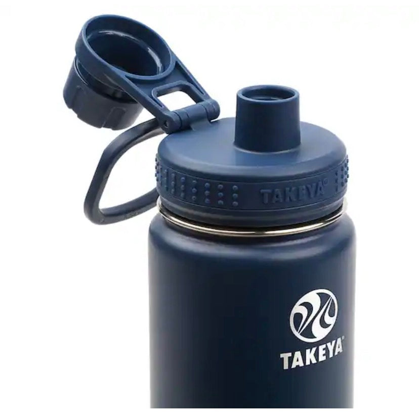 22 oz. Midnight Actives Insulated Stainless Steel Spout Bottle