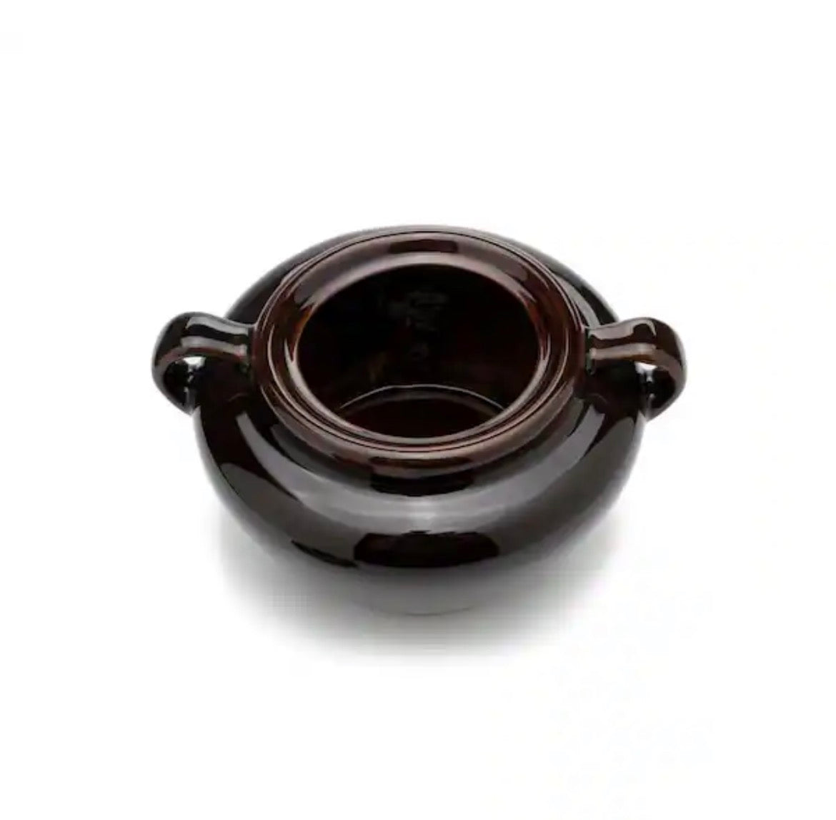 Stoneware Bean Pot