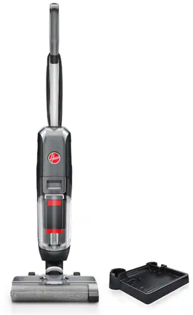 Streamline Corded Wet/Dry Hard Floor Cleaner and Vacuum Cleaner with Self Cleaning System for Sealed Hard Floors, Black (Missing Attachments/ Used)