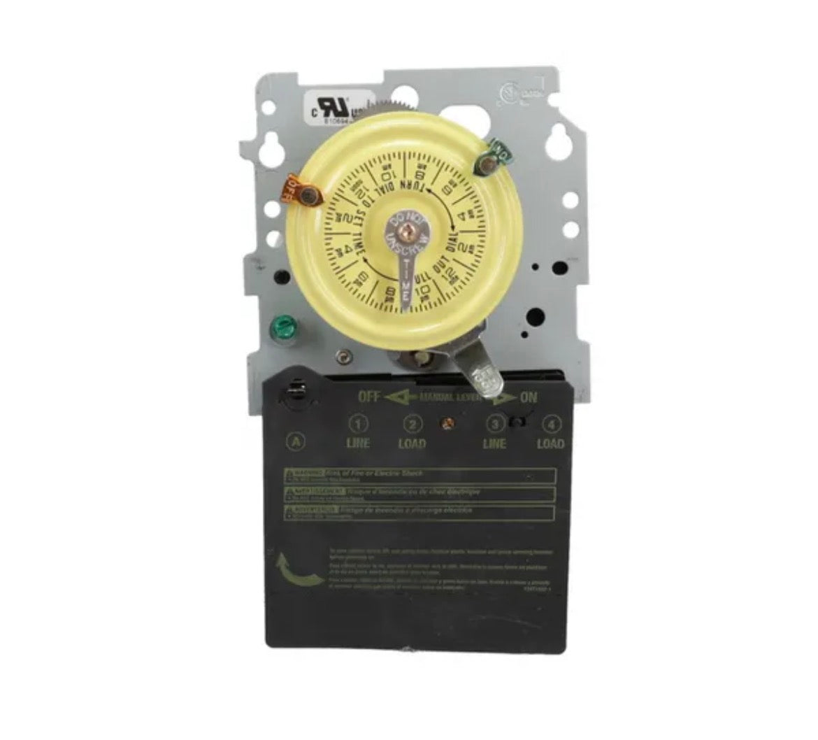 T100 Series 40 Amp 208-277V DPST 24 Hour Mechanical Time Switch Mechanism