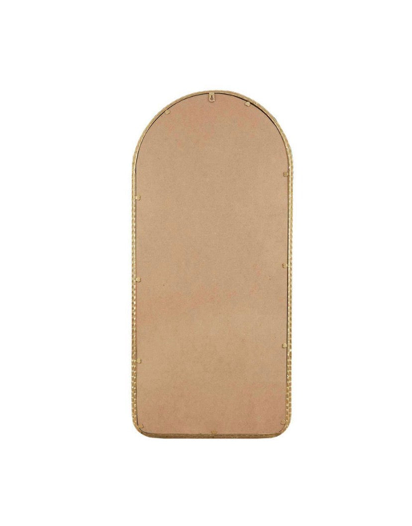 Mia 20 in. W x 45 in. H Gold Wall Mirror