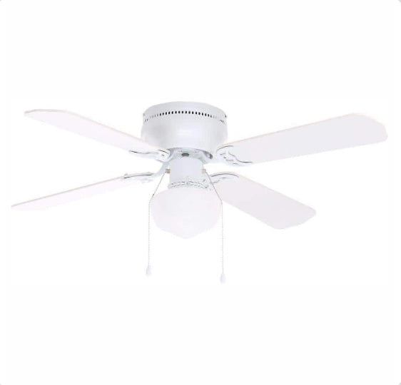 Littleton 42 in. LED Indoor White Ceiling with Light Kit