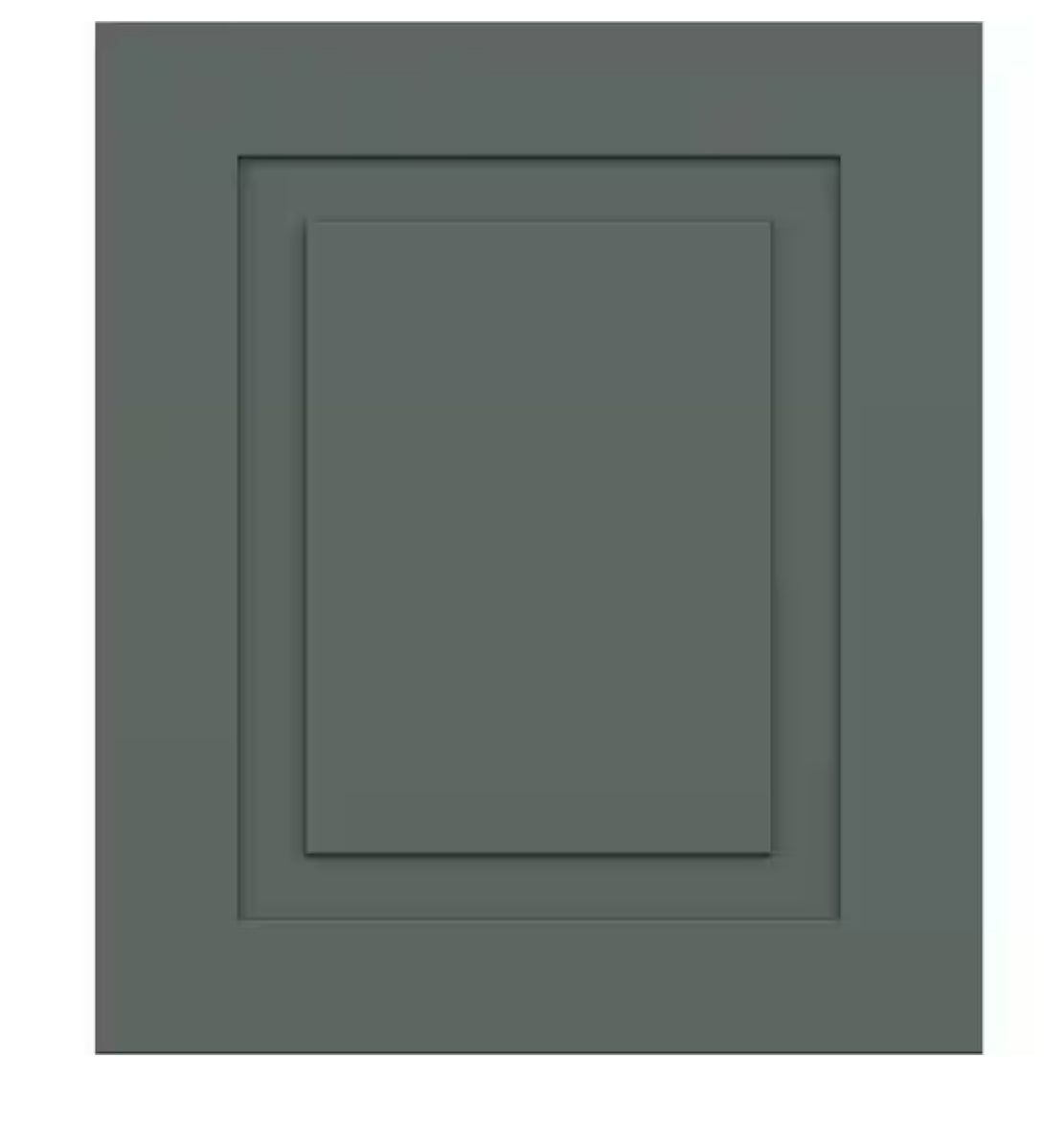 Greenwich Aspen Green 23 in. H x 60 in. W x 12 in. D Plywood Laundry Room Wall Cabinet with 3 Shelves