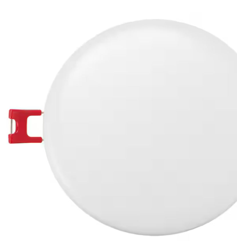 Trimless Integrated LED 4 in Round Adjustable Color Temp Canless Recessed Light for Kitchen Bathroom Livingroom, White