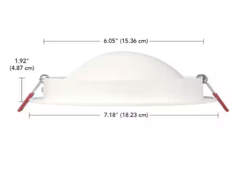6 in LED Integrated Magic Eyeball Ultra Directional
