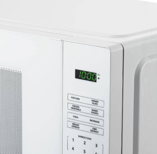 1.1 cu. ft. Countertop Microwave Oven in White