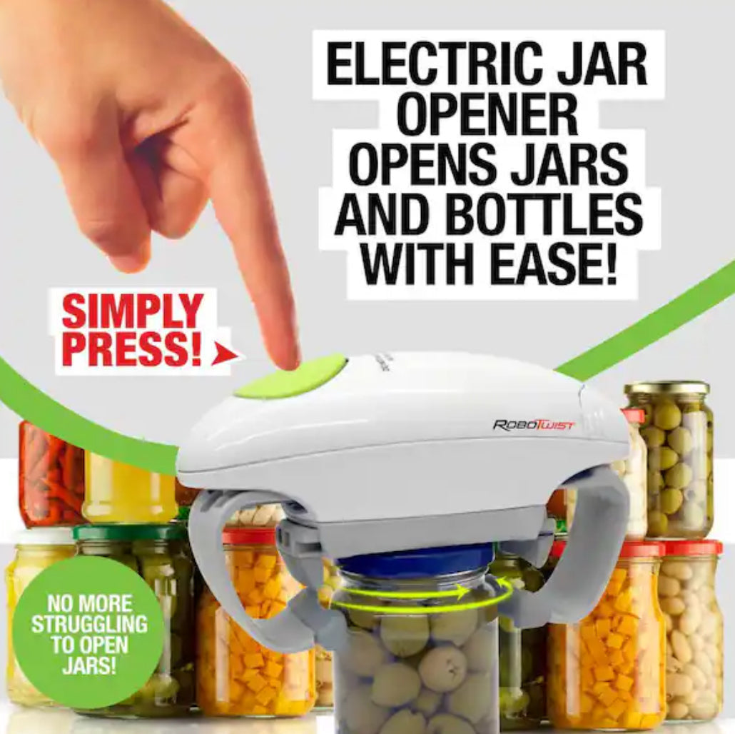 Robo Twist Hands-Free Easy Jar Opener