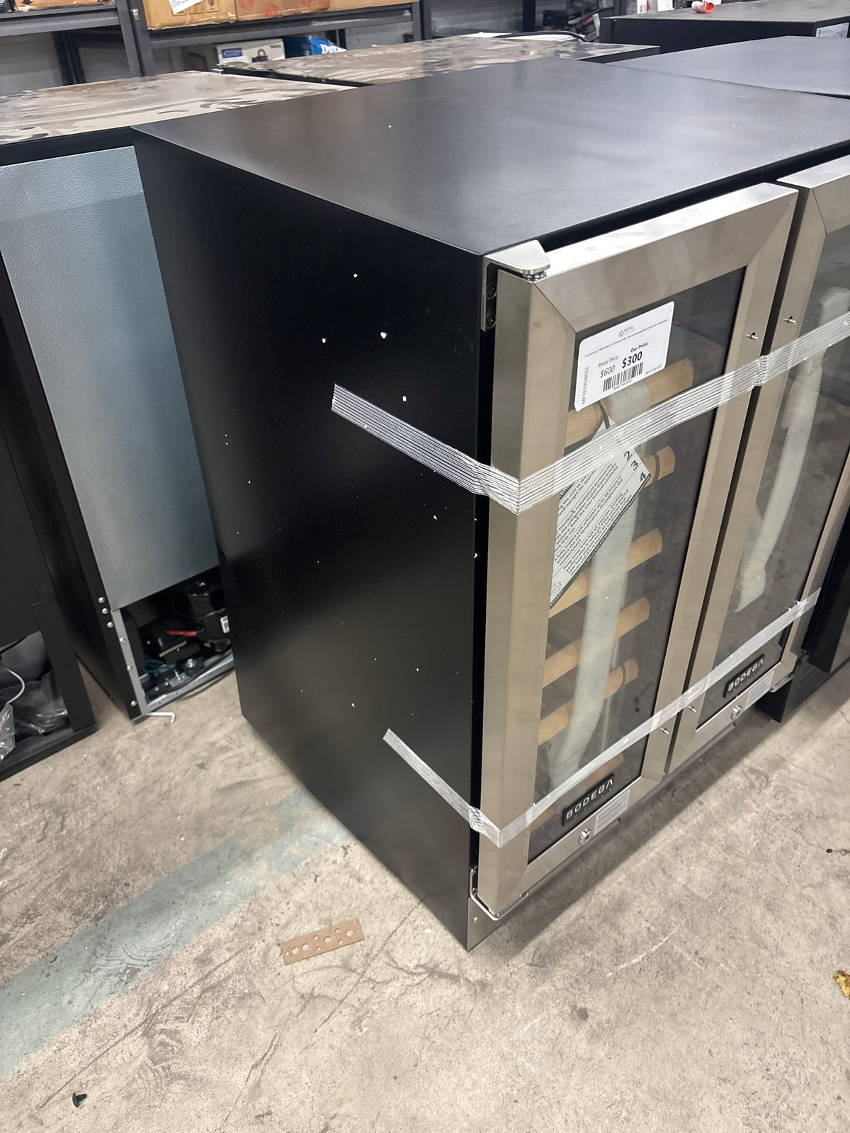 24 in. Dual Zone 19-Wine Bottle & 57-Can Beverage & Wine Cooler with removable Shelves & Child Lock in Stainless Steel