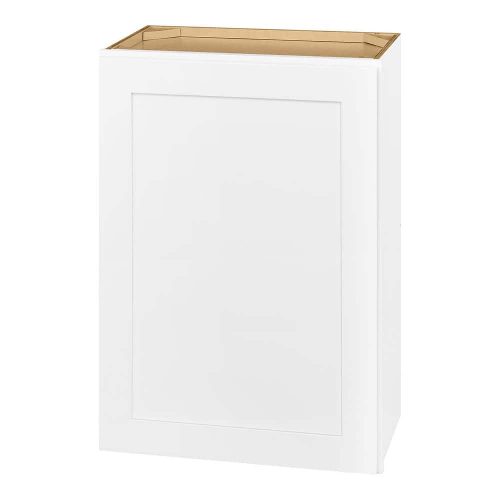 Avondale 21 in. W x 12 in. D x 42 in. H Ready to Assemble Plywood Shaker Wall Kitchen Cabinet in Alp
