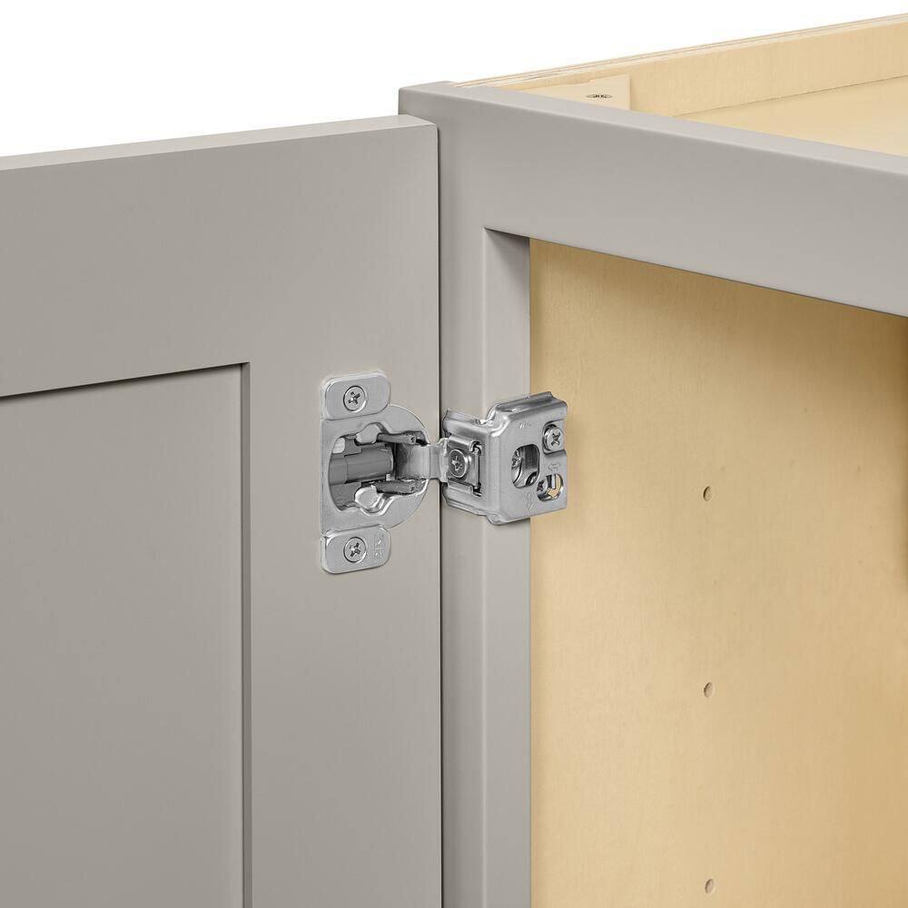 Avondale 36 in. W x 24 in. D x 24 in. H Ready to Assemble Plywood Shaker Wall Bridge Kitchen Cabinet