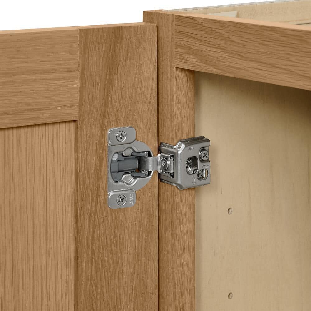 Avondale 33 in. W x 12 in. D x 30 in. H Ready to Assemble Plywood Shaker Wall Kitchen Cabinet in