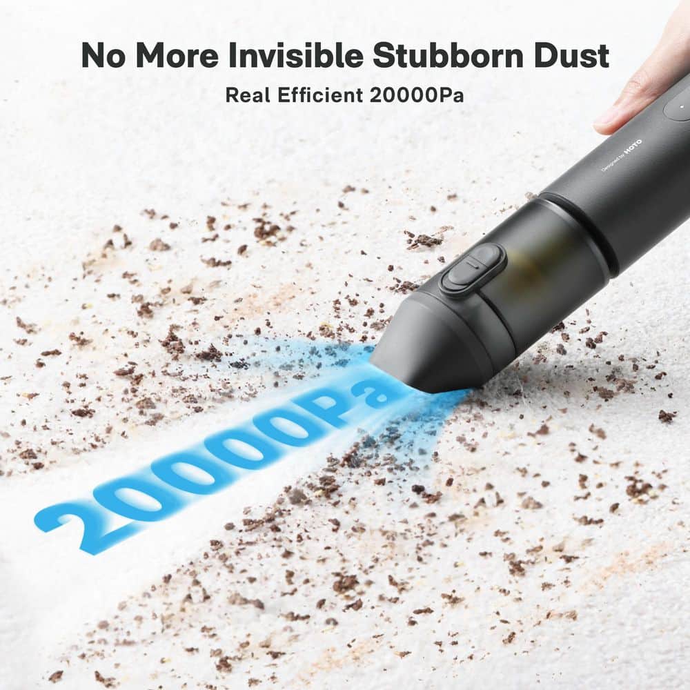 Autocare Series Bagged Cordless HEPA Handheld Vacuum Duster Blower for Car, Desk, Computer, Electron