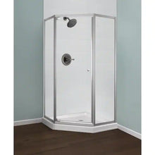 Load image into Gallery viewer, 38 in. L x 38 in. W x 70 in. H   Pivot Framed Shower Enclosure
