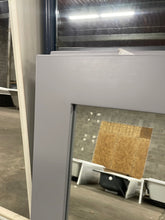 Load image into Gallery viewer, 22 in. W x 30 in. H Framed Rectangular Bathroom Vanity Mirror in Pebble Grey
