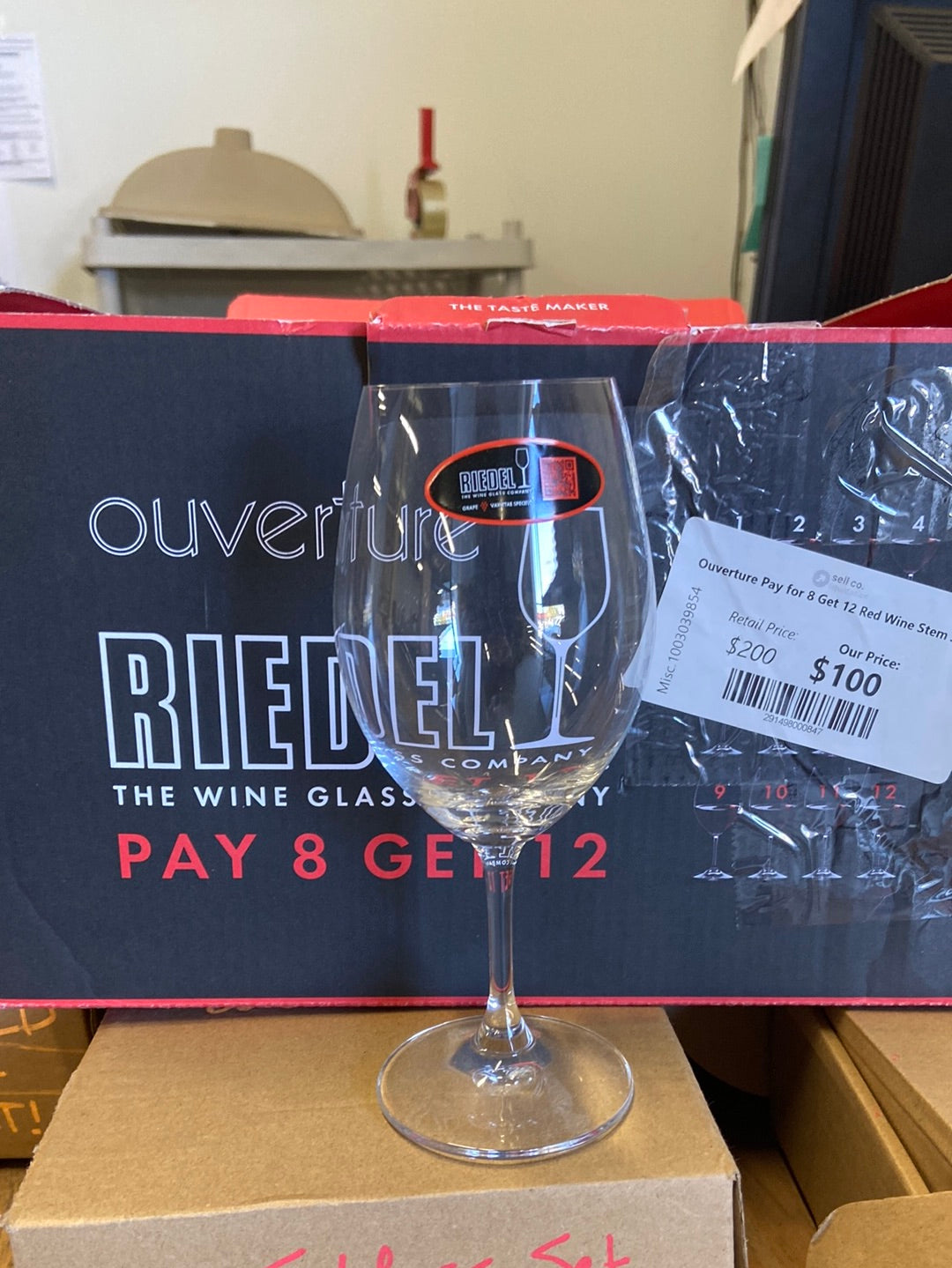 Riedel Ouverture Buy 8, Get 12 Red and White Wine Glass Set