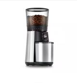 16 oz. Stainless Steel Conical Coffee Grinder with Adjustable Settings