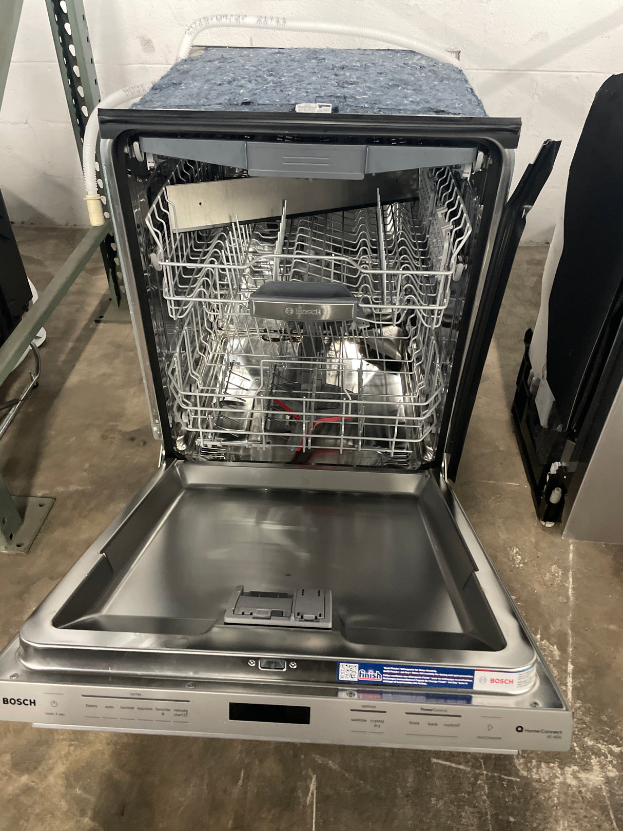 Bosch 800 Series Top Control Dishwasher with CrystalDry and TimeLight, 42dBA