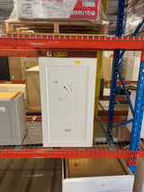 Shaker 24 in. W x 12 in. D x 42 in. H Assembled Wall Cabinet in Satin White