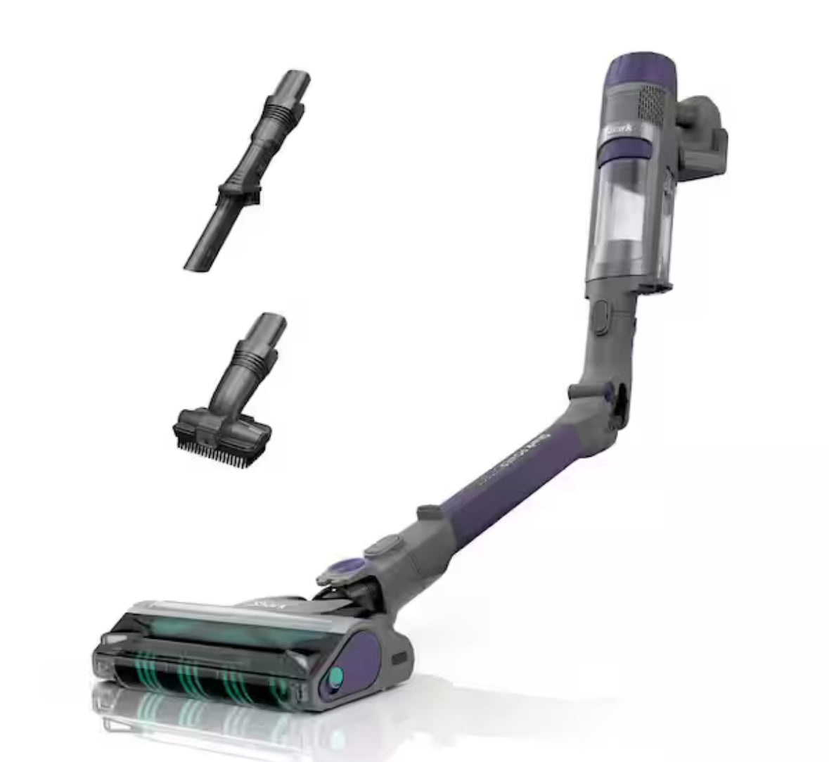 PowerDetect Bagless Cordless HEPA Pet Hair Stick Vacuum Cleaner for Multisurface in Gray and Convertible to Handheld