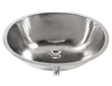 Freud 18 Gauge 19 in. Nickel Undermount Bath Sink in Nickel