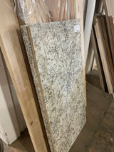 4 ft. Straight Laminate Countertop All-Inclusive Kit in Textured Typhoon Ice with Eased Edge and Loose Backsplash