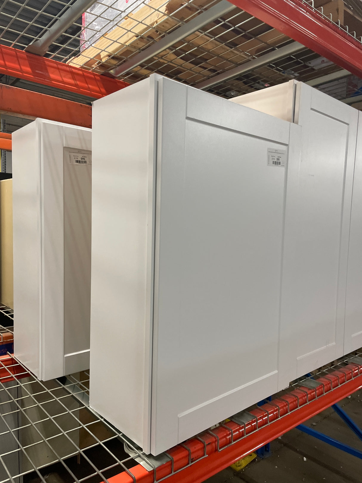 Shaker Satin White Stock Assembled Wall Kitchen Cabinet (24 in. x 36 in. x 12 in.)