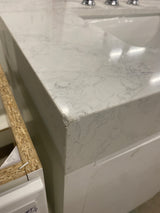Danby 30 in. Single Sink Platinum Oak Bath Vanity with White Engineered Marble Top (Assembled)