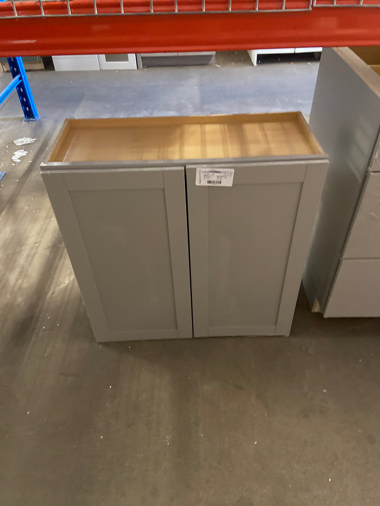 Westfield Dusk Gray Shaker Stock Assembled Wall Kitchen Cabinet (30 in. W x 12 in. D)